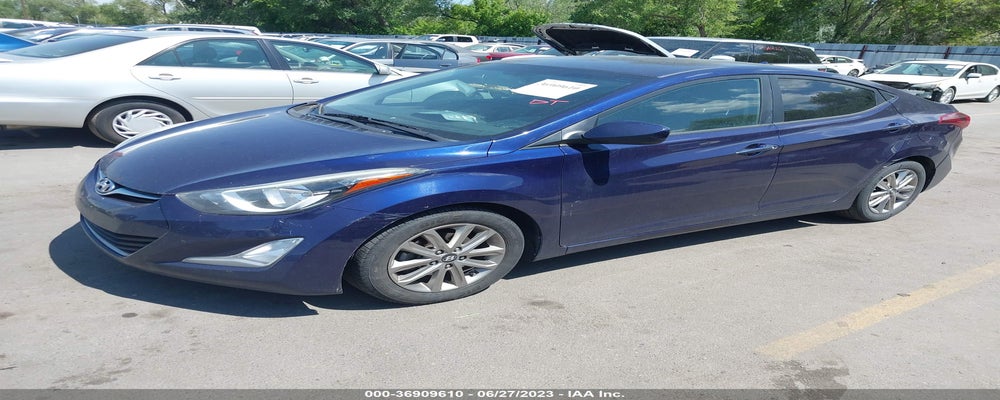 5NPDH4AE9EH491920 2014 HYUNDAI ELANTRA photo no. 2