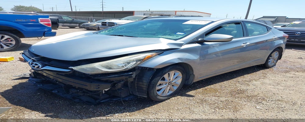 5NPDH4AEXGH659700 2016 HYUNDAI ELANTRA photo no. 2