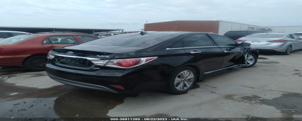 KMHEC4A42EA105769 2014 HYUNDAI SONATA HYBRID photo no. 4