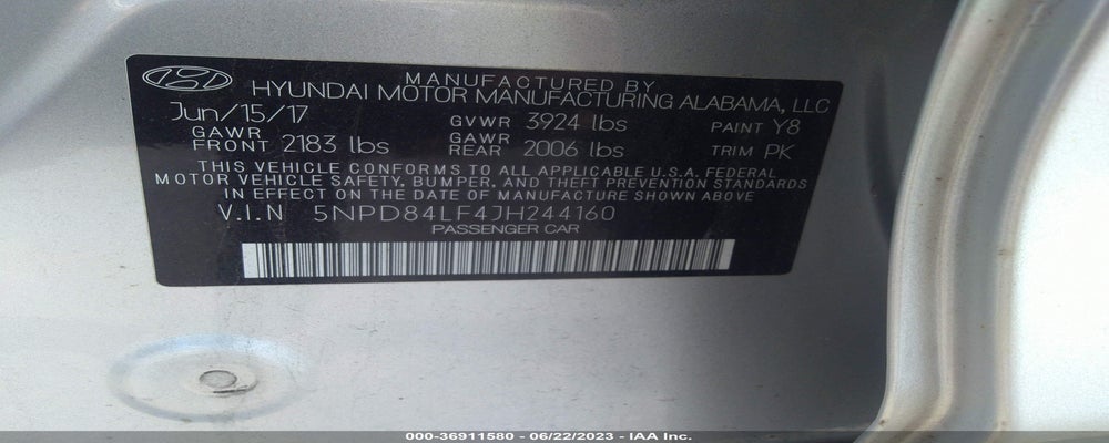 5NPD84LF4JH244160 2018 HYUNDAI ELANTRA photo no. 9