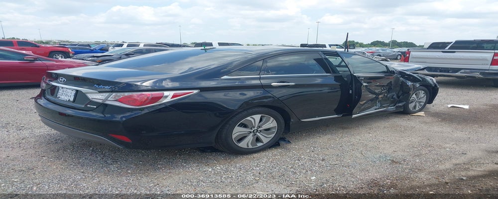 KMHEC4A49EA108703 2014 HYUNDAI SONATA HYBRID photo no. 4