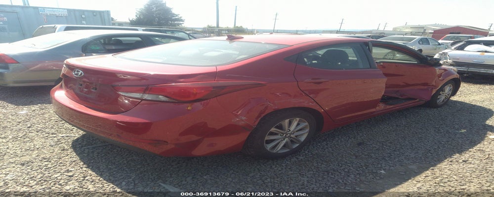KMHDH4AE8GU518500 2016 HYUNDAI ELANTRA photo no. 4