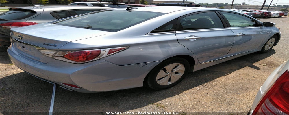 KMHEC4A47EA116931 2014 HYUNDAI SONATA HYBRID photo no. 4