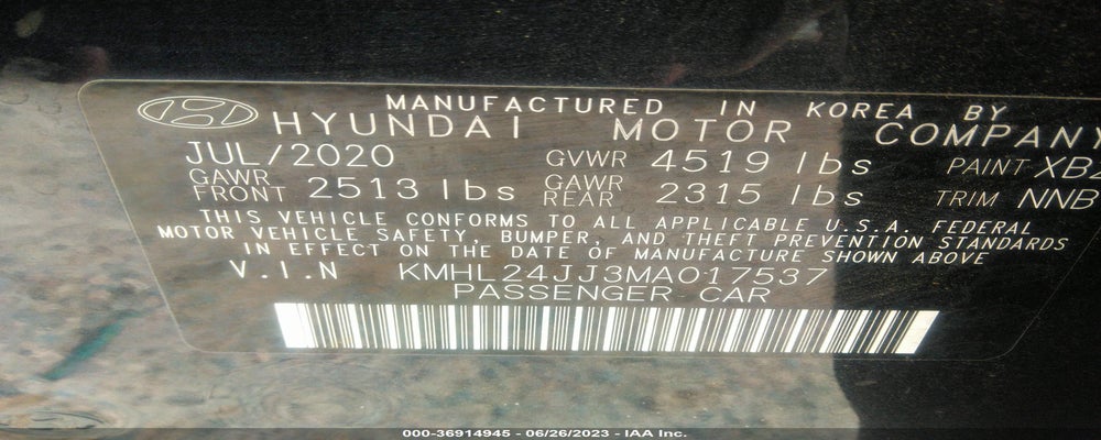KMHL24JJ3MA017537 2021 HYUNDAI SONATA HYBRID photo no. 9