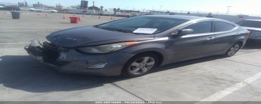 5NPDH4AE2CH091386 2012 HYUNDAI ELANTRA photo no. 2