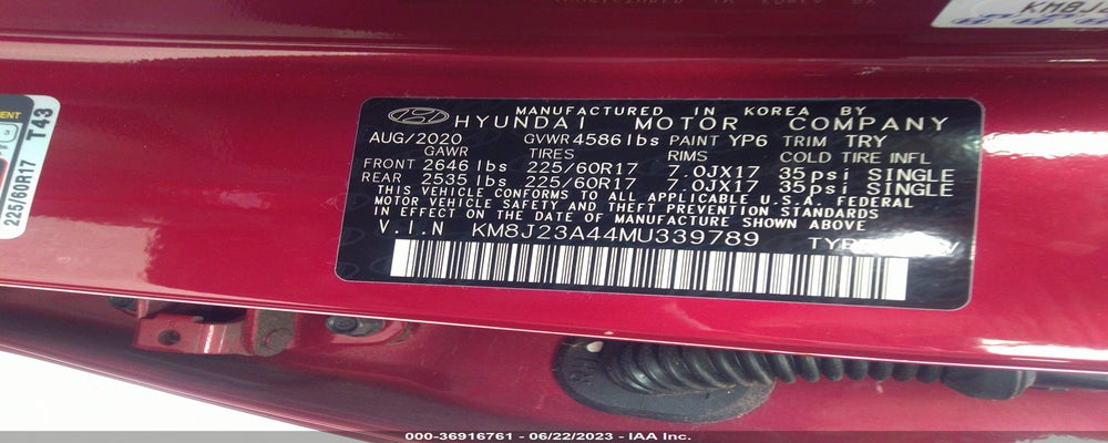 KM8J23A44MU339789 2021 HYUNDAI TUCSON photo no. 9