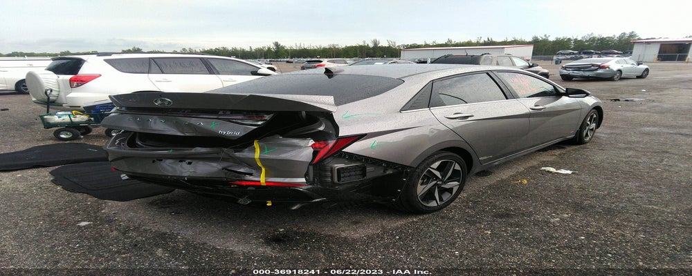 KMHLN4AJXNU027957 2022 HYUNDAI ELANTRA HYBRID photo no. 4