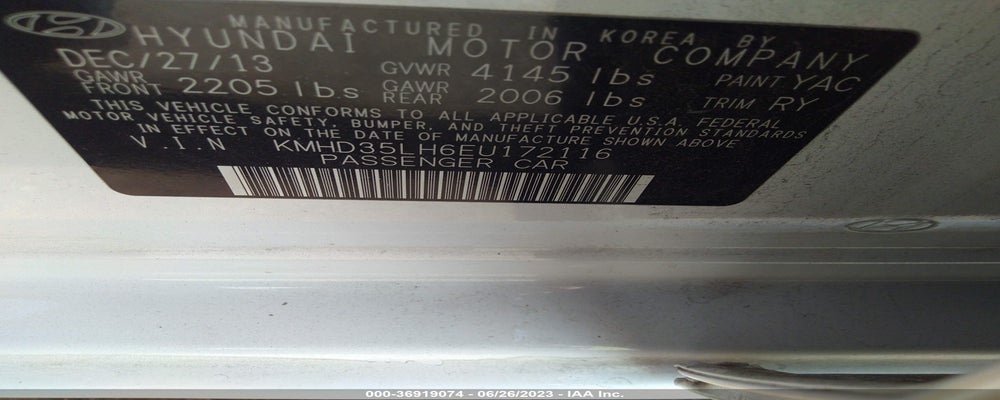 KMHD35LH6EU172116 2014 HYUNDAI ELANTRA GT photo no. 9