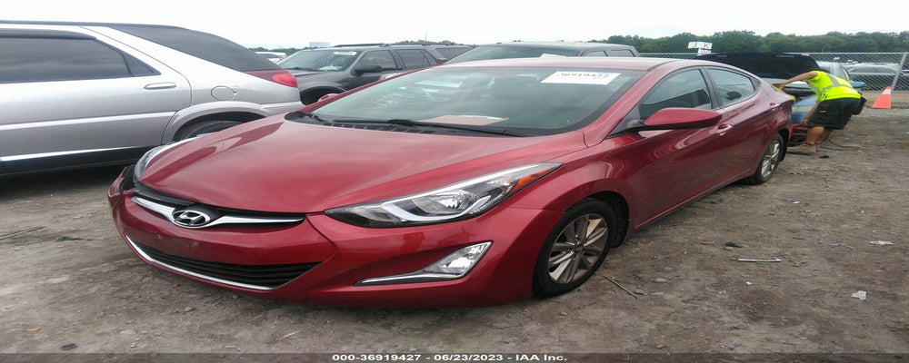 5NPDH4AEXGH665237 2016 HYUNDAI ELANTRA photo no. 2