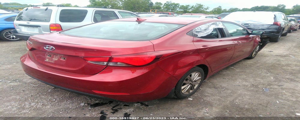 5NPDH4AEXGH665237 2016 HYUNDAI ELANTRA photo no. 4