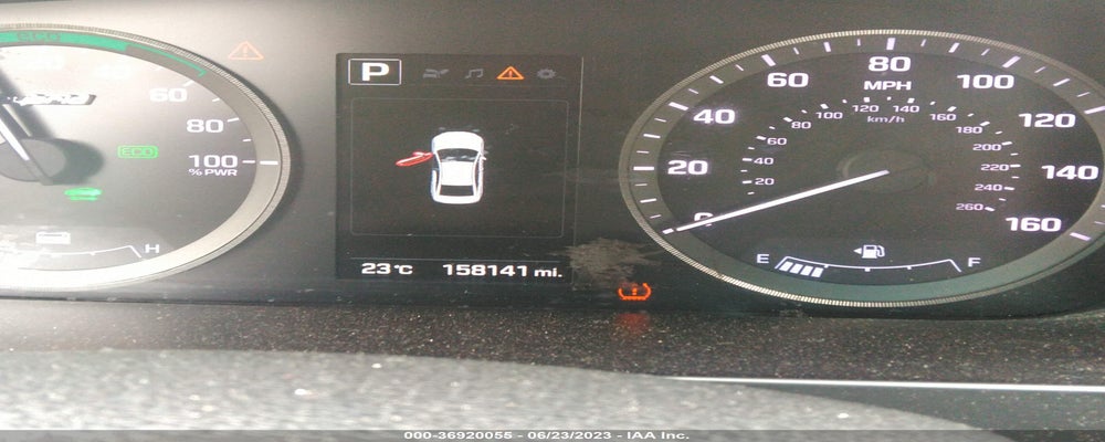 KMHE24L13GA024921 2016 HYUNDAI SONATA HYBRID photo no. 7