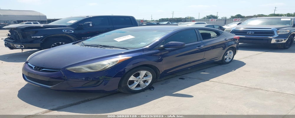 5NPDH4AE0BH008133 2011 HYUNDAI ELANTRA photo no. 2