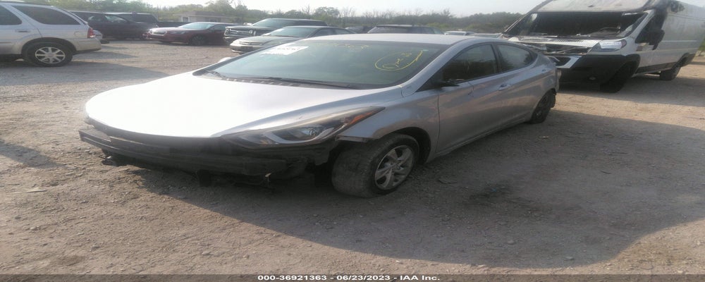 5NPDH4AE1EH519936 2014 HYUNDAI ELANTRA photo no. 2