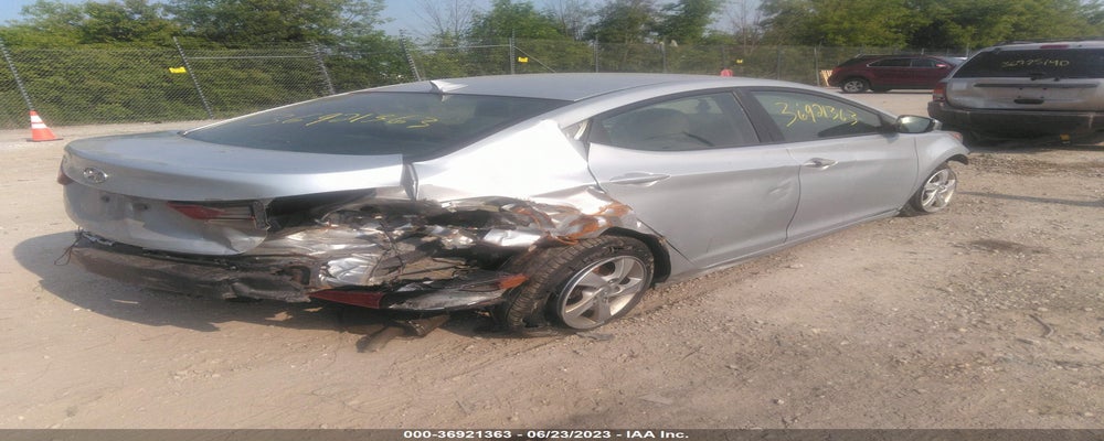 5NPDH4AE1EH519936 2014 HYUNDAI ELANTRA photo no. 4