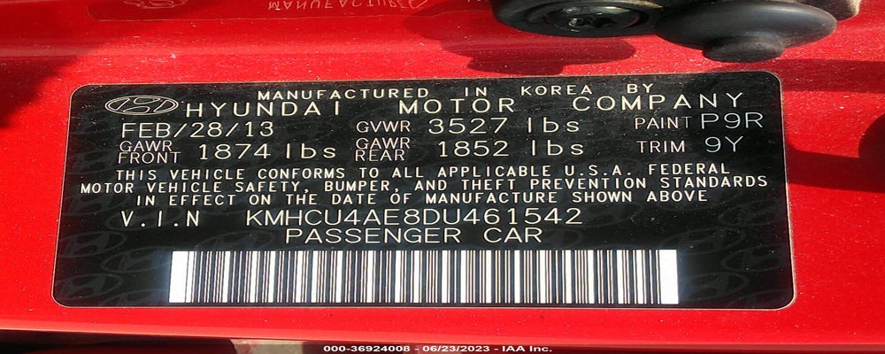 KMHCU4AE8DU461542 2013 HYUNDAI ACCENT photo no. 9