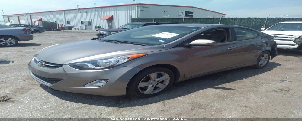 5NPDH4AE2CH100670 2012 HYUNDAI ELANTRA photo no. 2