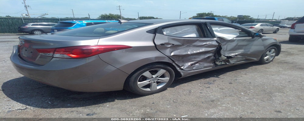 5NPDH4AE2CH100670 2012 HYUNDAI ELANTRA photo no. 4