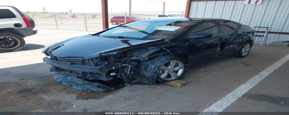 5NPDH4AEXGH783904 2016 HYUNDAI ELANTRA photo no. 2