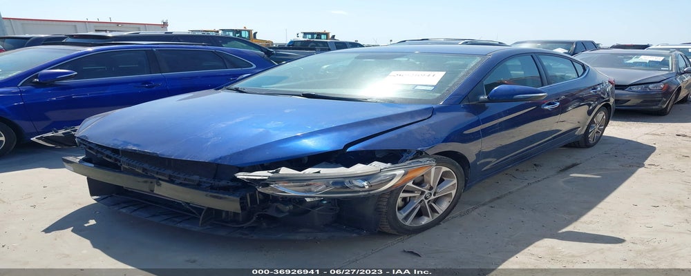 5NPD84LF1HH188530 2017 HYUNDAI ELANTRA photo no. 2