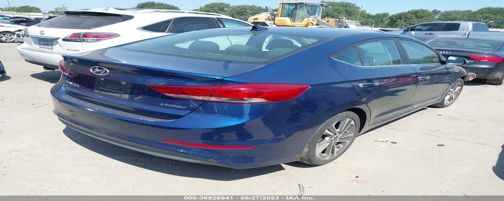 5NPD84LF1HH188530 2017 HYUNDAI ELANTRA photo no. 4
