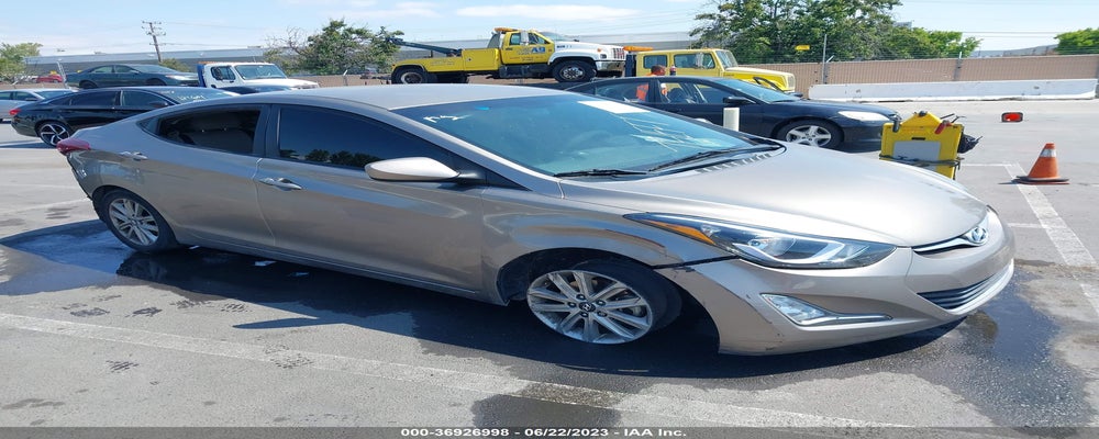 5NPDH4AE3EH535152 2014 HYUNDAI ELANTRA photo no. 4