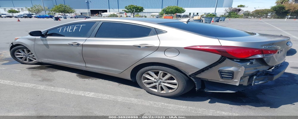 5NPDH4AE3EH535152 2014 HYUNDAI ELANTRA photo no. 3