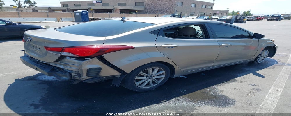 5NPDH4AE3EH535152 2014 HYUNDAI ELANTRA photo no. 4