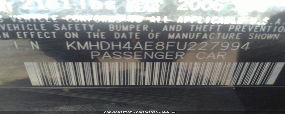 KMHDH4AE8FU227994 2015 HYUNDAI ELANTRA photo no. 9
