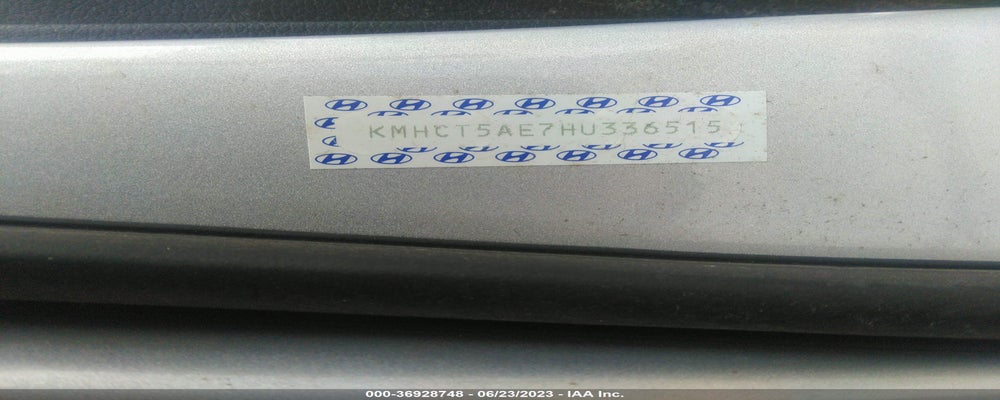 KMHCT5AE7HU336515 2017 HYUNDAI ACCENT photo no. 9