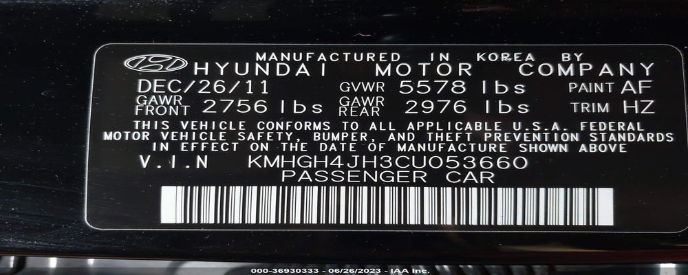 KMHGH4JH3CU053660 2012 HYUNDAI EQUUS photo no. 9