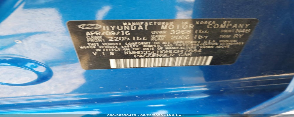 KMHD35LH0HU347884 2017 HYUNDAI ELANTRA GT photo no. 9