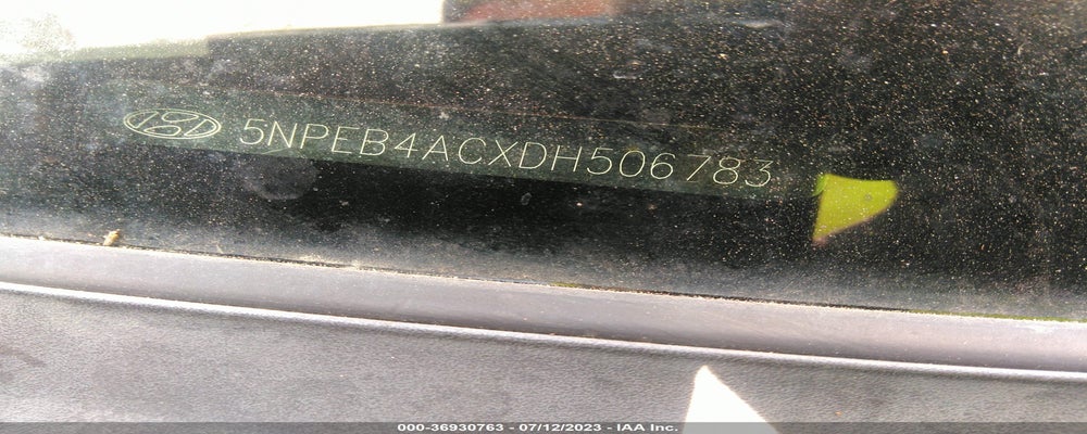 5NPEB4ACXDH506783 2013 HYUNDAI SONATA photo no. 9