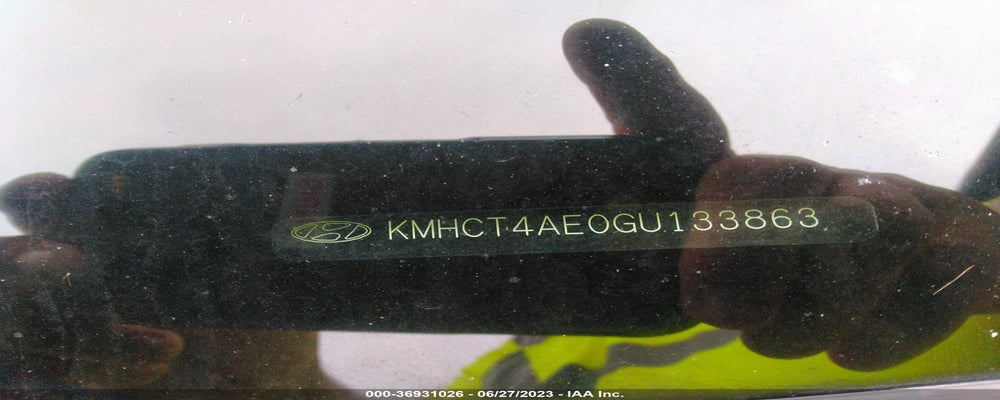 KMHCT4AE0GU133863 2016 HYUNDAI ACCENT photo no. 9