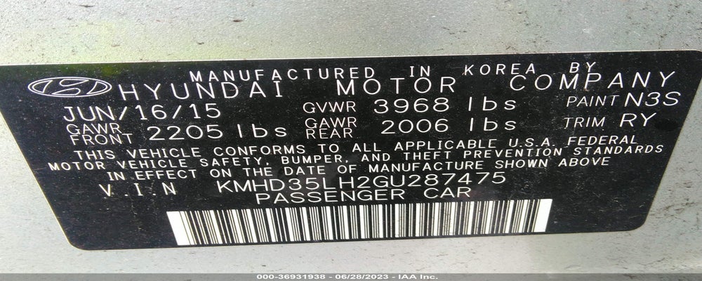 KMHD35LH2GU287475 2016 HYUNDAI ELANTRA GT photo no. 9