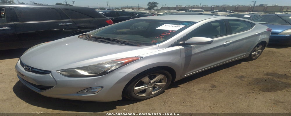 KMHDH4AEXCU281776 2012 HYUNDAI ELANTRA photo no. 2