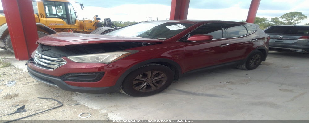 5XYZT3LB9DG015982 2013 HYUNDAI SANTA FE photo no. 2