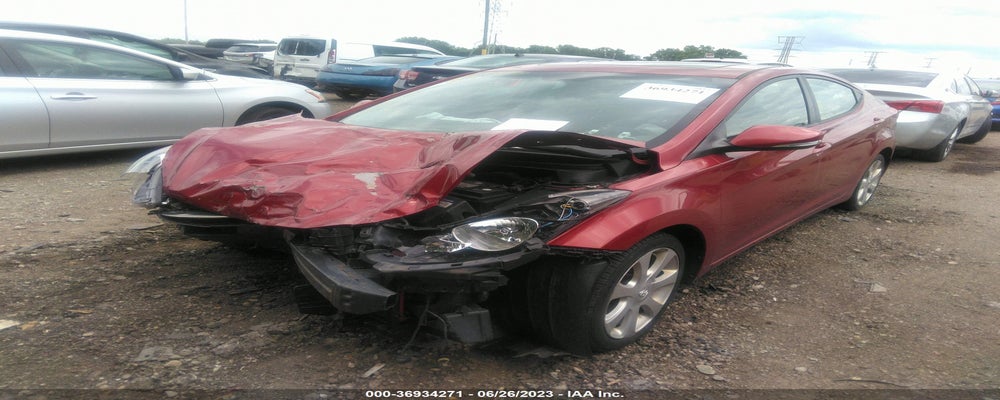 KMHDH4AE1CU354551 2012 HYUNDAI ELANTRA photo no. 2