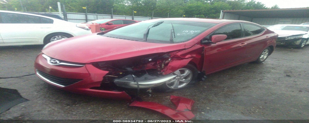 5NPDH4AE0EH489036 2014 HYUNDAI ELANTRA photo no. 2