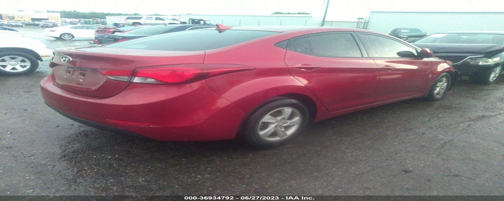 5NPDH4AE0EH489036 2014 HYUNDAI ELANTRA photo no. 4