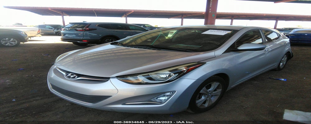 5NPDH4AEXGH762504 2016 HYUNDAI ELANTRA photo no. 2