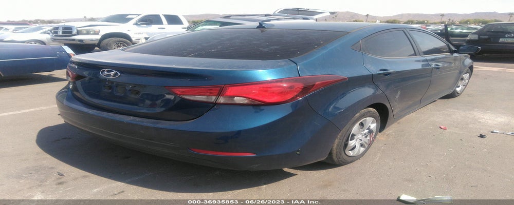 KMHDH4AE0GU620602 2016 HYUNDAI ELANTRA photo no. 4