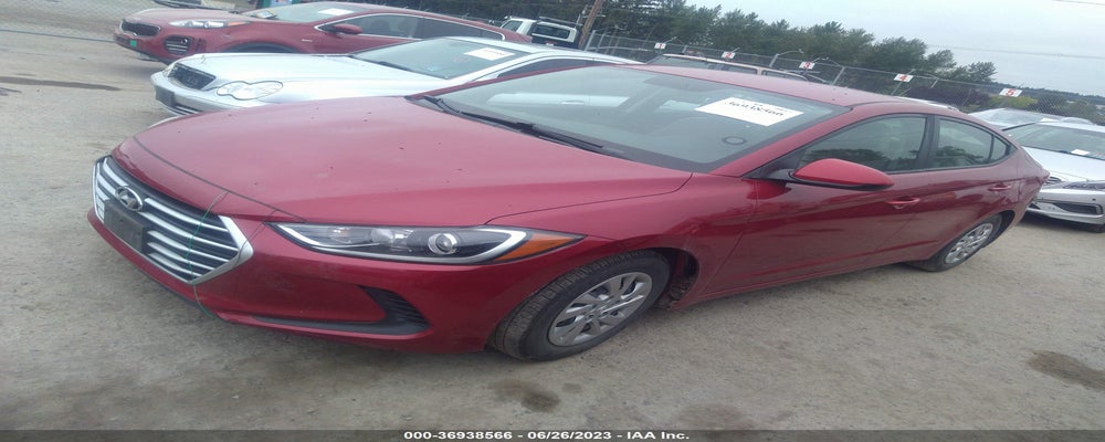 KMHD74LF4HU370405 2017 HYUNDAI ELANTRA photo no. 2