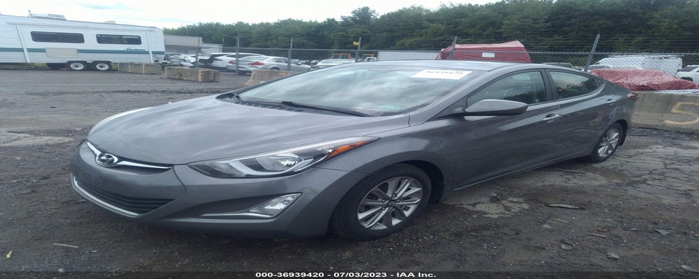 5NPDH4AEXEH507719 2014 HYUNDAI ELANTRA photo no. 2