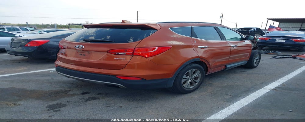 5XYZU3LB0EG181743 2014 HYUNDAI SANTA FE SPORT photo no. 4