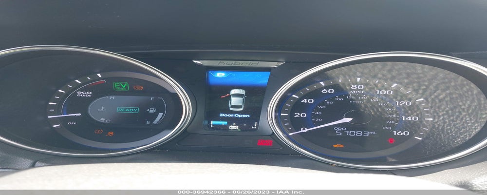 KMHEC4A46EA103412 2014 HYUNDAI SONATA HYBRID photo no. 7