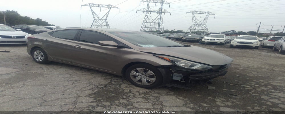 5NPDH4AE2GH726807 2016 HYUNDAI ELANTRA photo no. 2