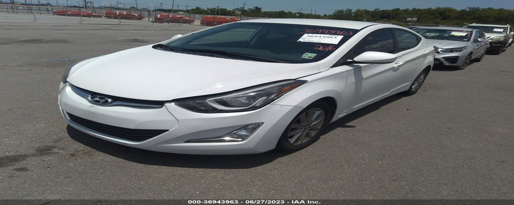 5NPDH4AE4GH760179 2016 HYUNDAI ELANTRA photo no. 2