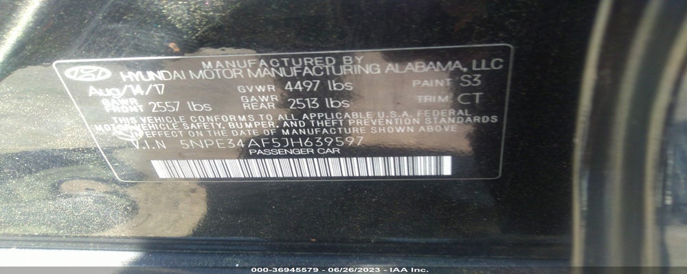5NPE34AF5JH639597 2018 HYUNDAI SONATA photo no. 9