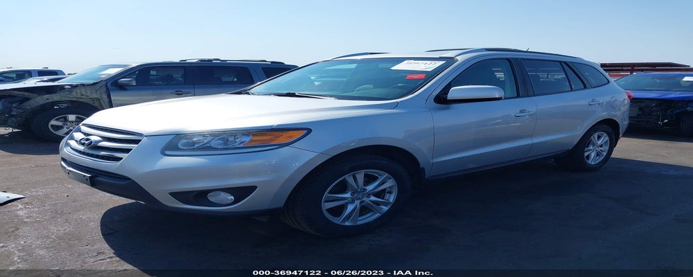 5XYZHDAGXCG120700 2012 HYUNDAI SANTA FE photo no. 2