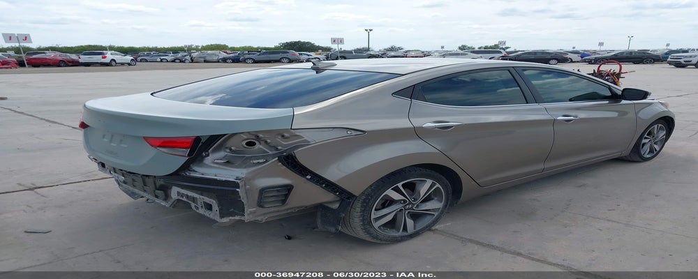 5NPDH4AE8EH500395 2014 HYUNDAI ELANTRA photo no. 4